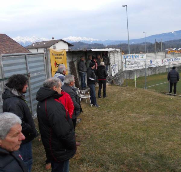 la tribuna centrale del campo sp. del s.giorgio