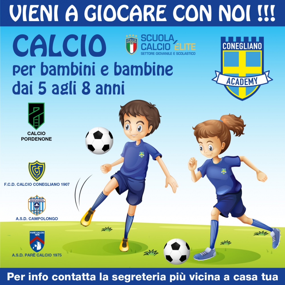 CONEGLIANO ACADEMY - GIOCA CON NOI